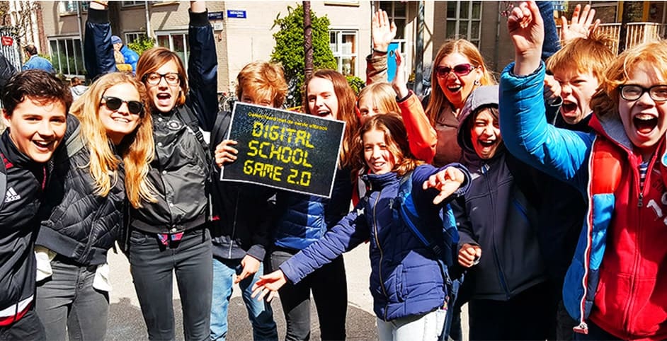 Scholieren digitaal uitje Antwerpen